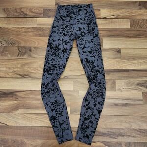 Lululemon Wunder Under Hi-Rise Leggings Full-On Luon Efflorescent Nebula Size 2